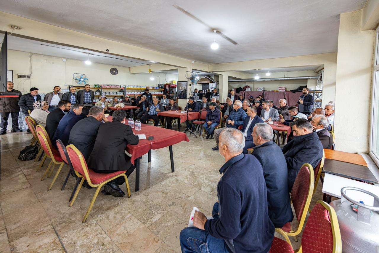 Konya’da gönül köprüleri kuruldu! AK Parti heyeti vatandaşlarla buluştu 14